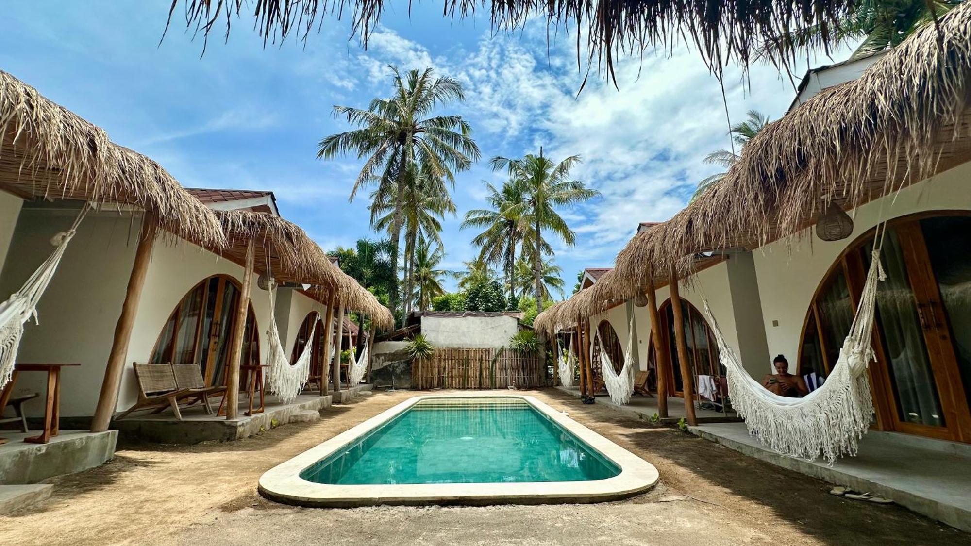 Rumah Canaria Bungalow Gili Trawangan Exterior foto